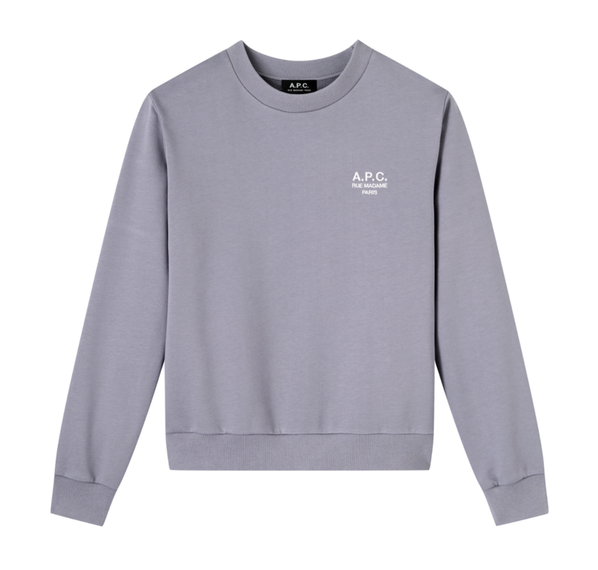 A.P.C. Paris Standard Rue Madame Sweat Lilac