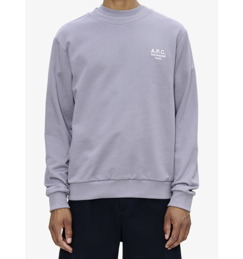 A.P.C. Paris Standard Rue Madame Sweat Lilac