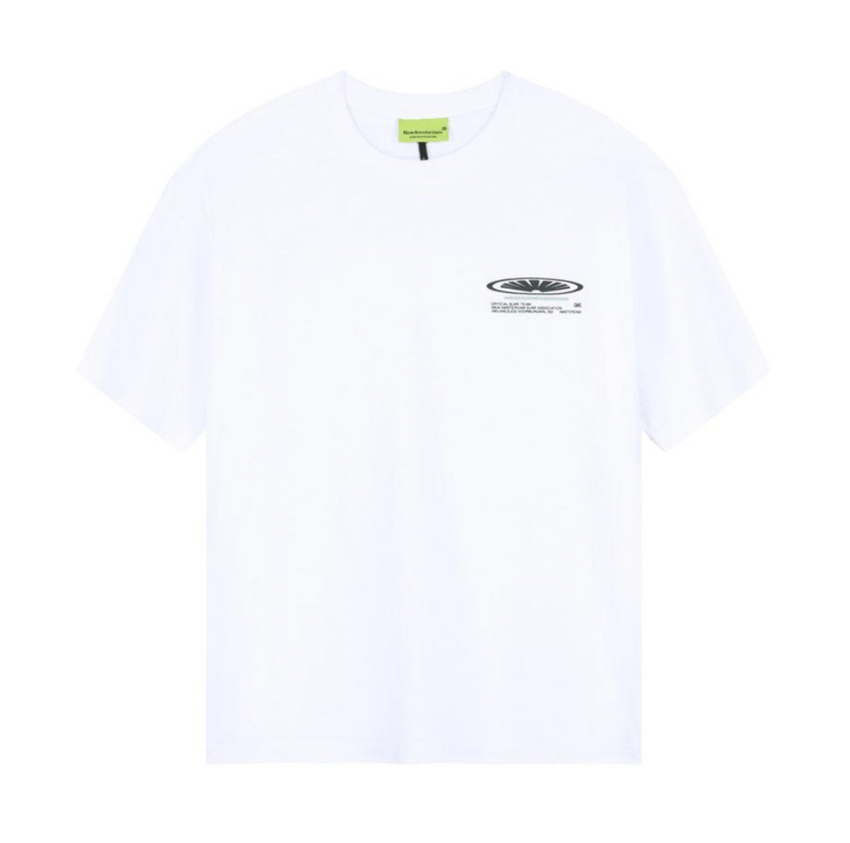 New Amsterdam Surf Association  Shaper Tee Overdyed White