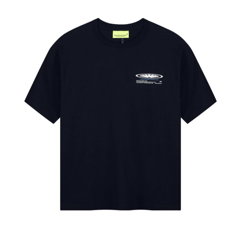 New Amsterdam Surf Association  Shaper Tee Black