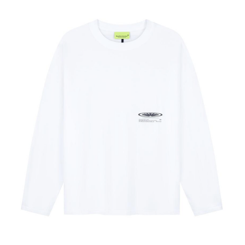New Amsterdam Surf Association  Shaper Longsleeve Overdyed White