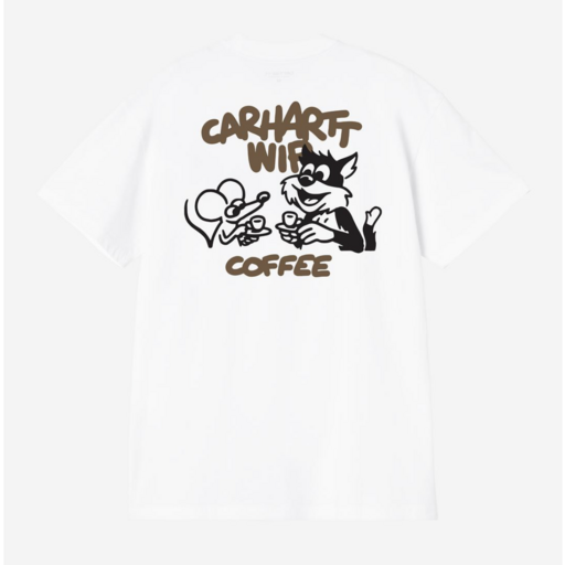 Carhartt WIP S/S Coffee Break T-Shirt White