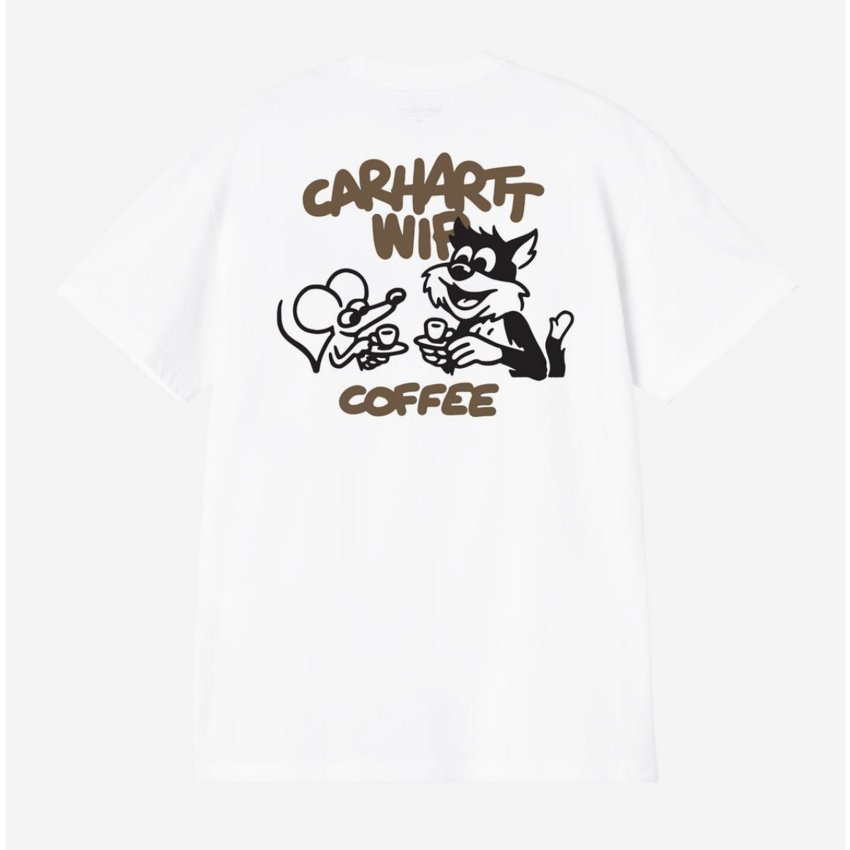 Carhartt WIP S/S Coffee Break T-Shirt White