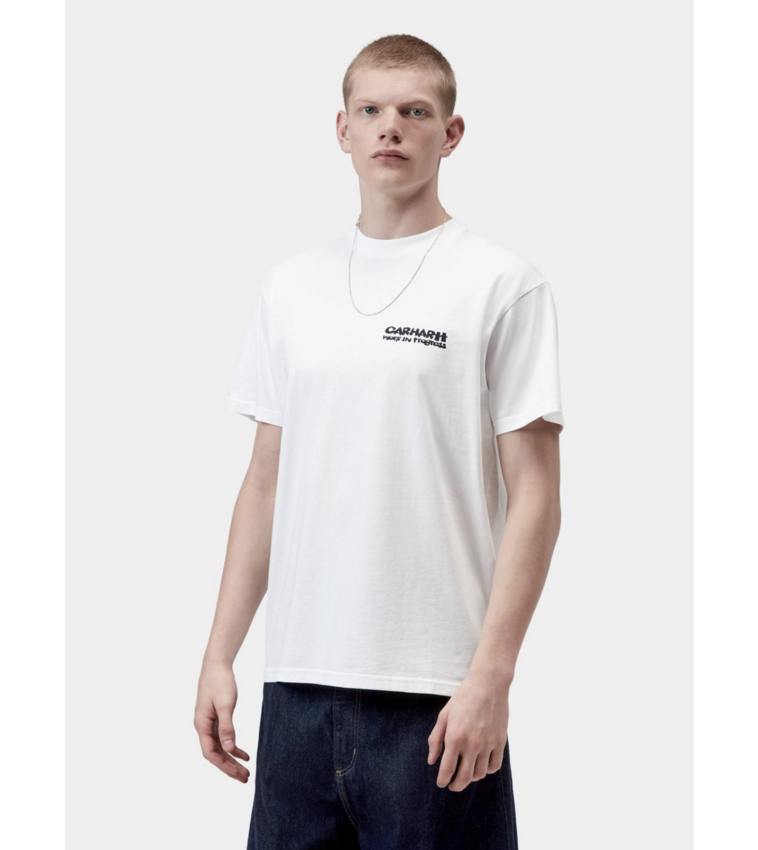 Carhartt WIP S/S Cubist T-Shirt White