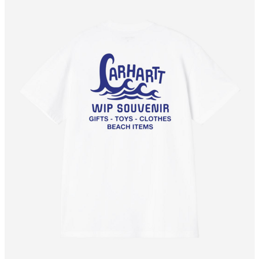 Carhartt WIP S/S Waves T-Shirt White