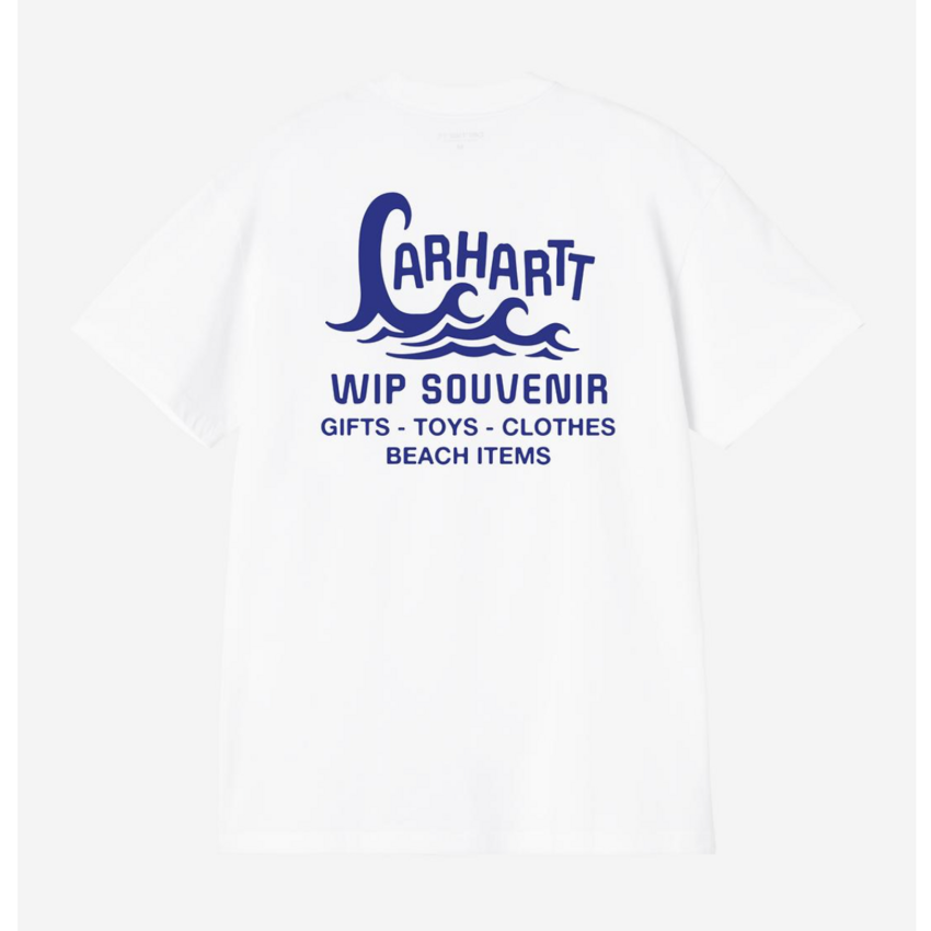 Carhartt WIP S/S Waves T-Shirt White