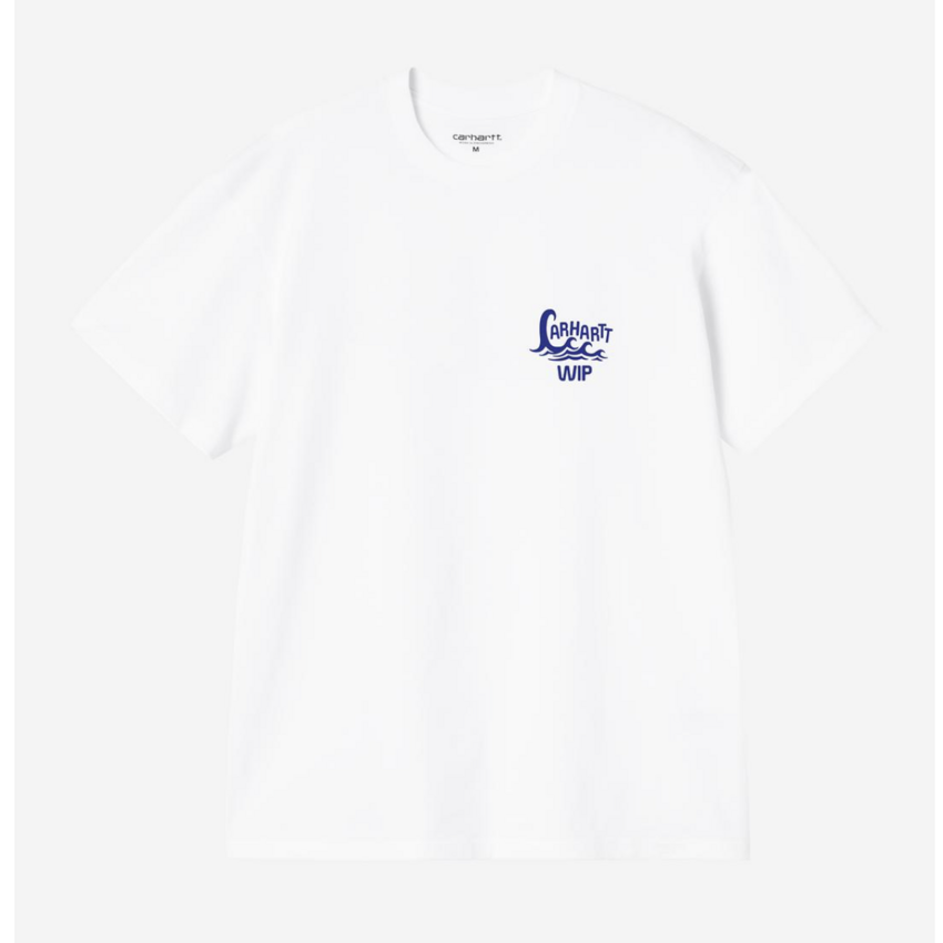 Carhartt WIP S/S Waves T-Shirt White