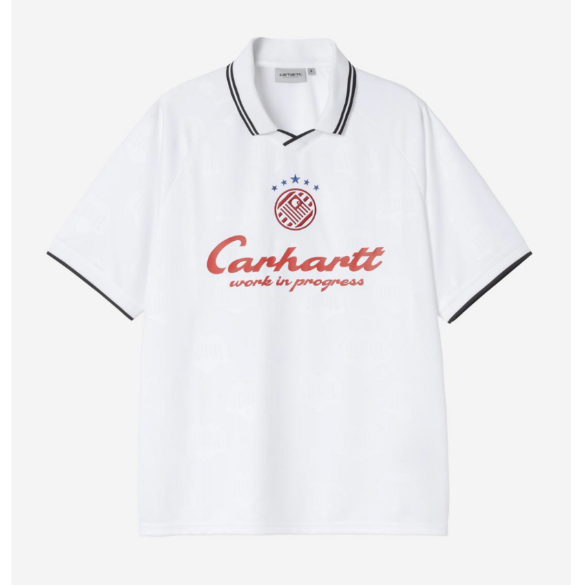 Carhartt WIP S/S Terrace Football T-Shirt White