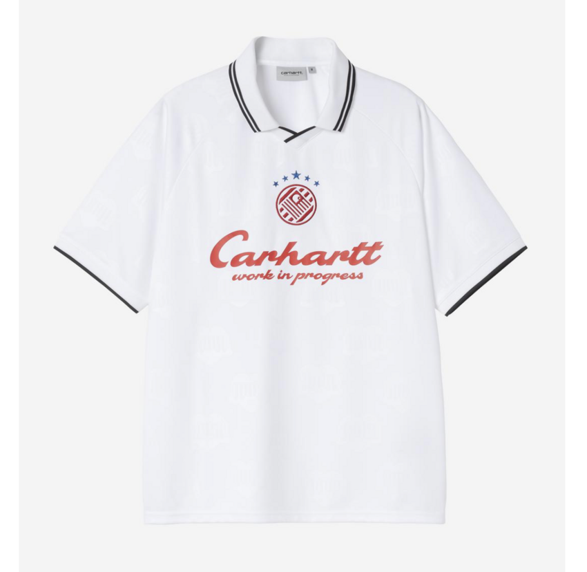 Carhartt WIP S/S Terrace Football T-Shirt White