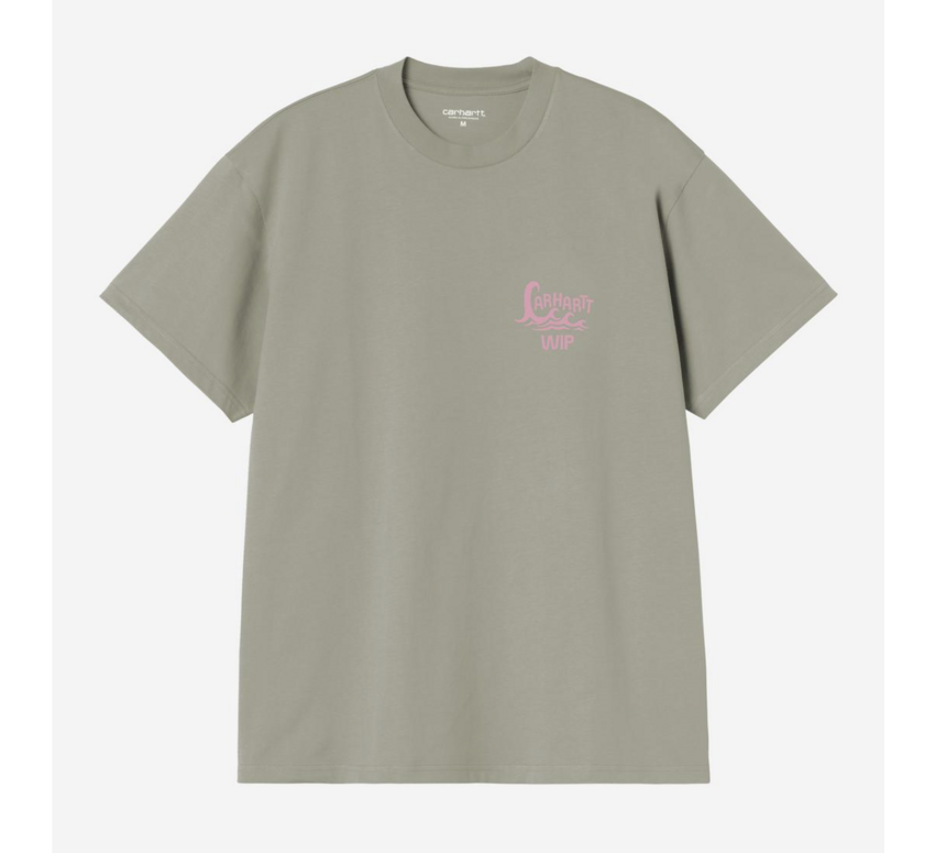 Carhartt WIP S/S Waves T-Shirt Shady Green