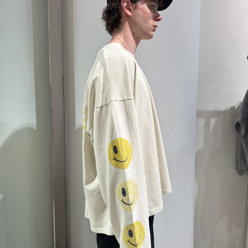 LOVELEE DAE LS Frankie Tee Clash Vintage White