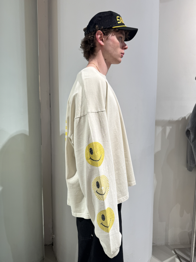 LOVELEE DAE LS Frankie Tee Clash Vintage White