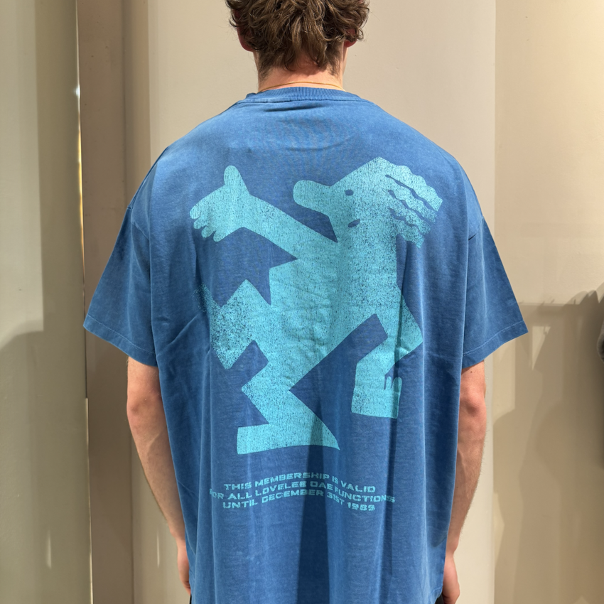 LOVELEE DAE SS Frankie Tee Jack Logo Princess Blue