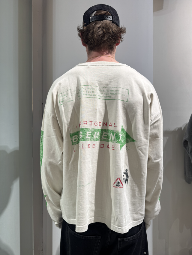 LOVELEE DAE LS Frankie Tee Basement Vintage White