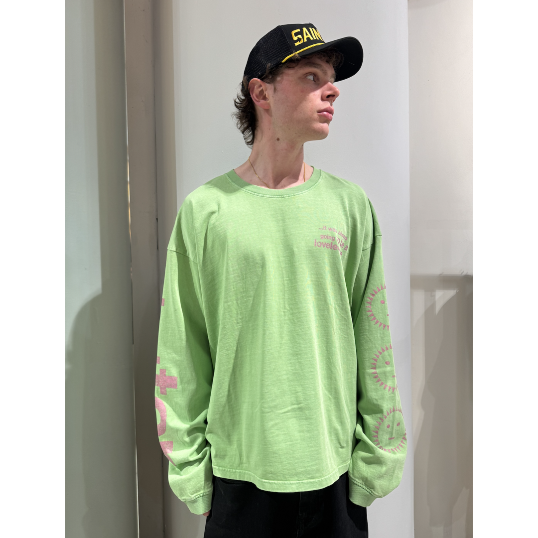 LOVELEE DAE LS Frankie Tee Hotter Flash Green
