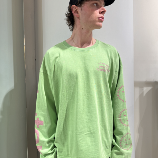 LOVELEE DAE LS Frankie Tee Hotter Flash Green