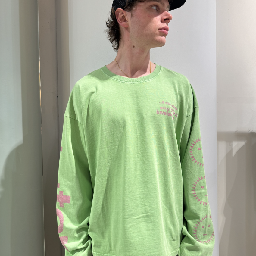 LOVELEE DAE LS Frankie Tee Hotter Flash Green