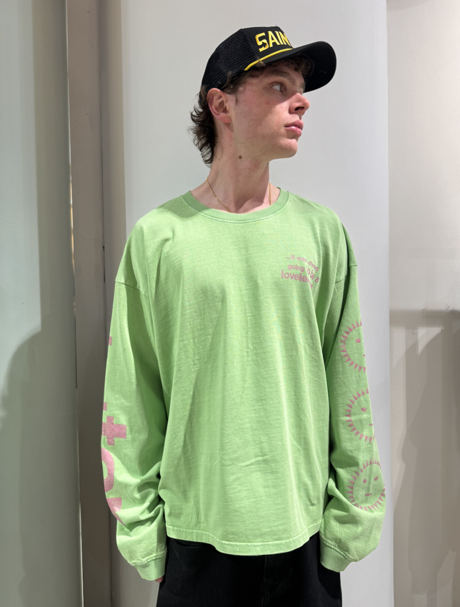 LOVELEE DAE LS Frankie Tee Hotter Flash Green