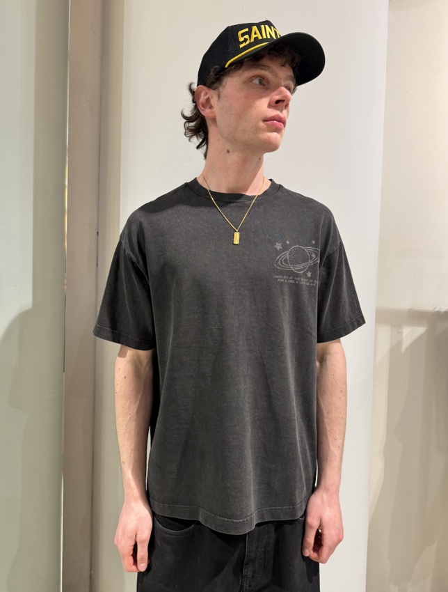 LOVELEE DAE SS Chuck Tee Speed Of Bass Washed Black