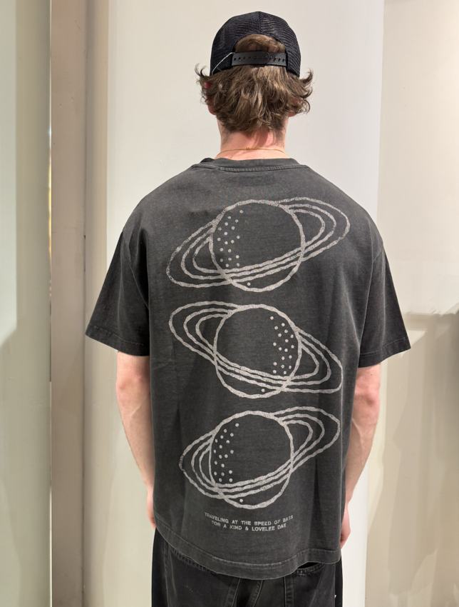 LOVELEE DAE SS Chuck Tee Speed Of Bass Washed Black