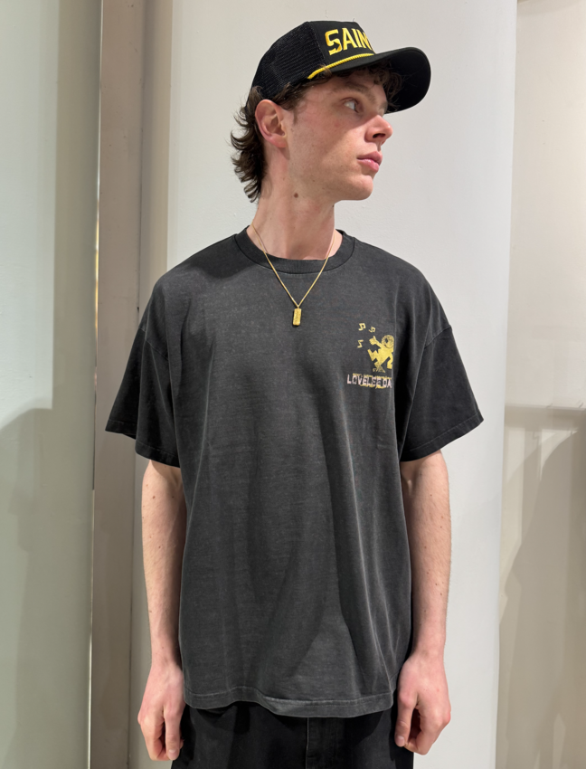 LOVELEE DAE SS Frankie Tee Worldtour Washed Black