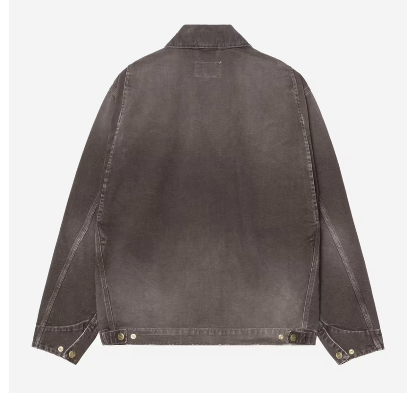 Carhartt WIP OG Detroit Jacket Tobacco/Tobacco Destroy Wash