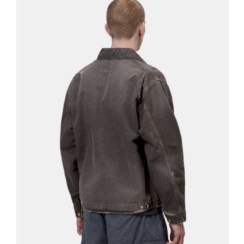 Carhartt WIP OG Detroit Jacket Tobacco/Tobacco Destroy Wash