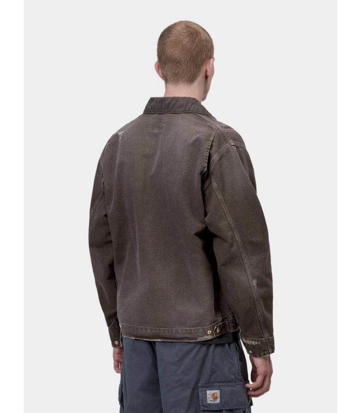 Carhartt WIP OG Detroit Jacket Tobacco/Tobacco Destroy Wash