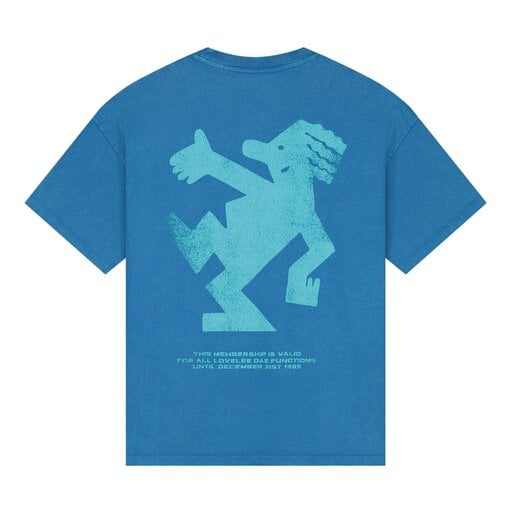 LOVELEE DAE SS Frankie Tee Jack Logo Princess Blue