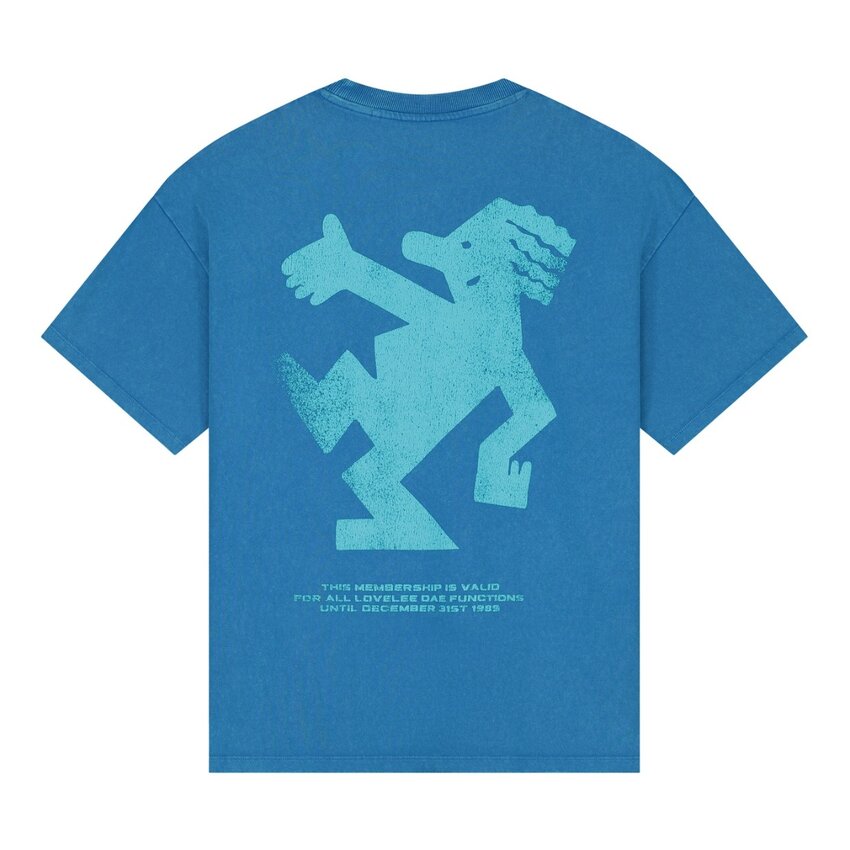 LOVELEE DAE SS Frankie Tee Jack Logo Princess Blue