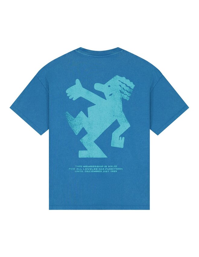 LOVELEE DAE SS Frankie Tee Jack Logo Princess Blue