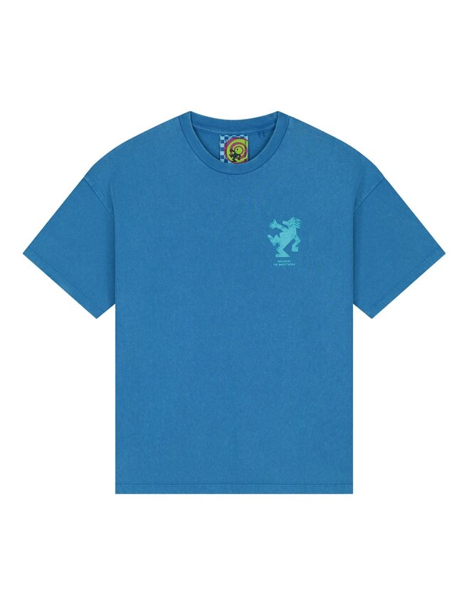 LOVELEE DAE SS Frankie Tee Jack Logo Princess Blue