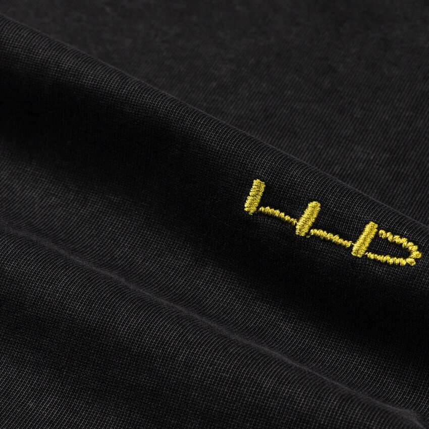 LOVELEE DAE LS Frankie Tee Basic LLD Logo Washed Black