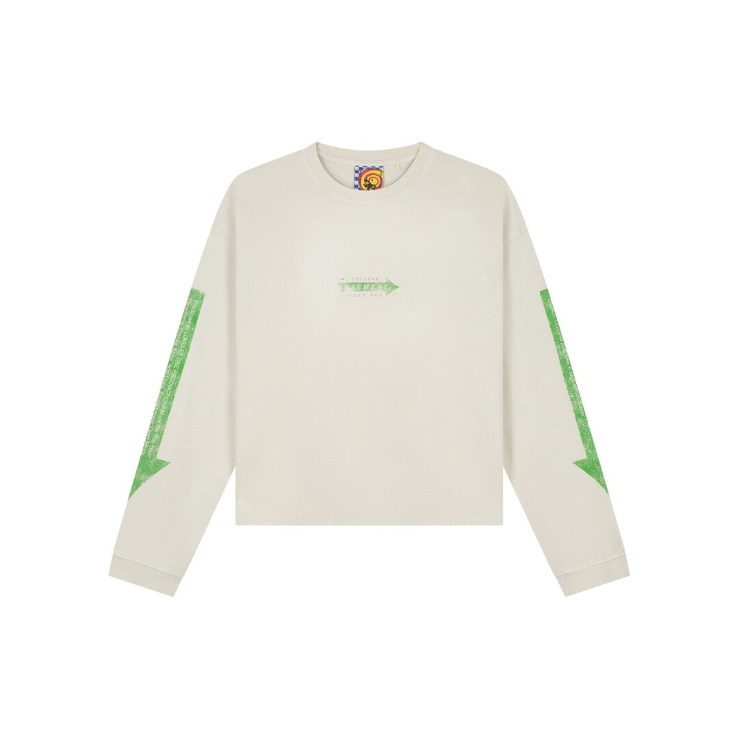 LOVELEE DAE LS Frankie Tee Basement Vintage White