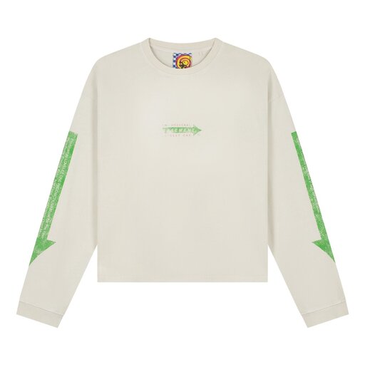 LOVELEE DAE LS Frankie Tee Basement Vintage White