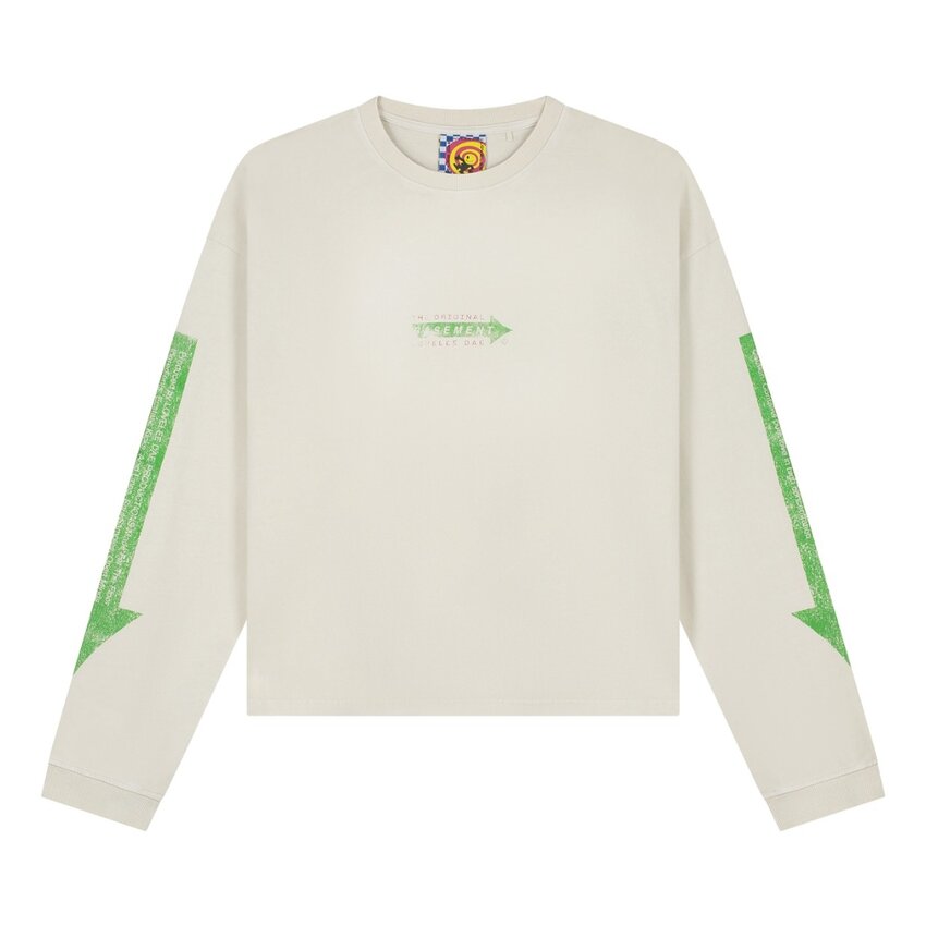 LOVELEE DAE LS Frankie Tee Basement Vintage White