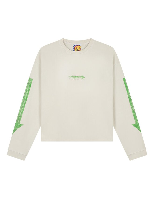 LOVELEE DAE LS Frankie Tee Basement Vintage White