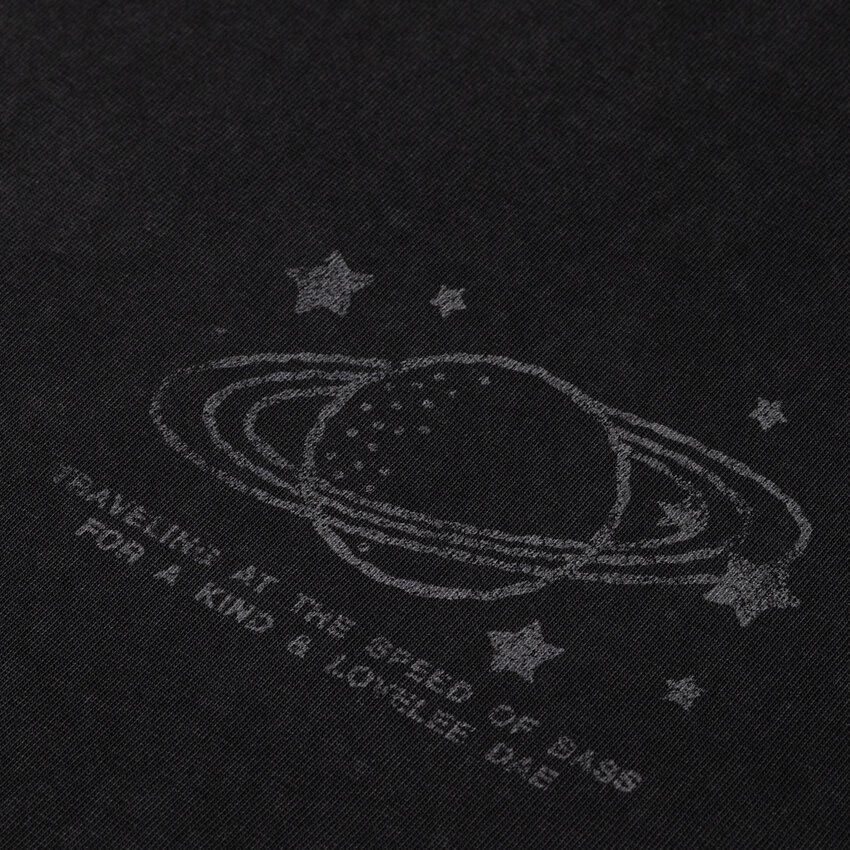 LOVELEE DAE SS Chuck Tee Speed Of Bass Washed Black