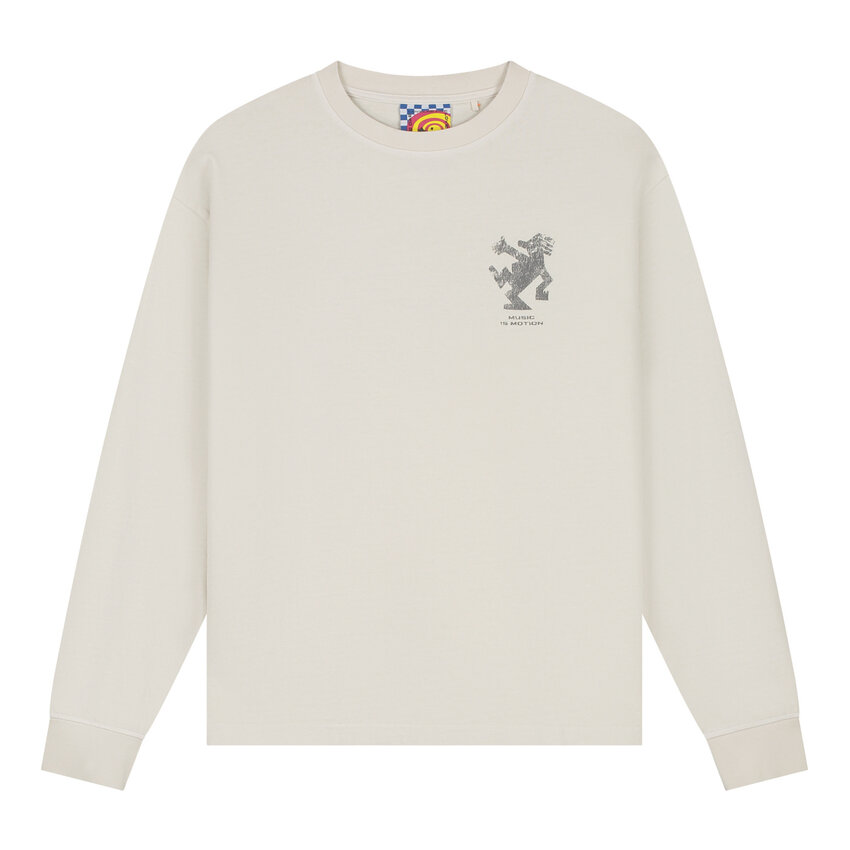 LOVELEE DAE LS Chuck Tee Jack Logo Vintage White