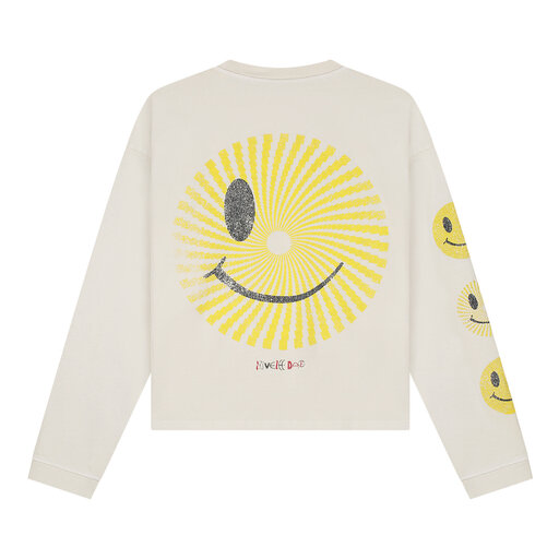 LOVELEE DAE LS Frankie Tee Clash Vintage White