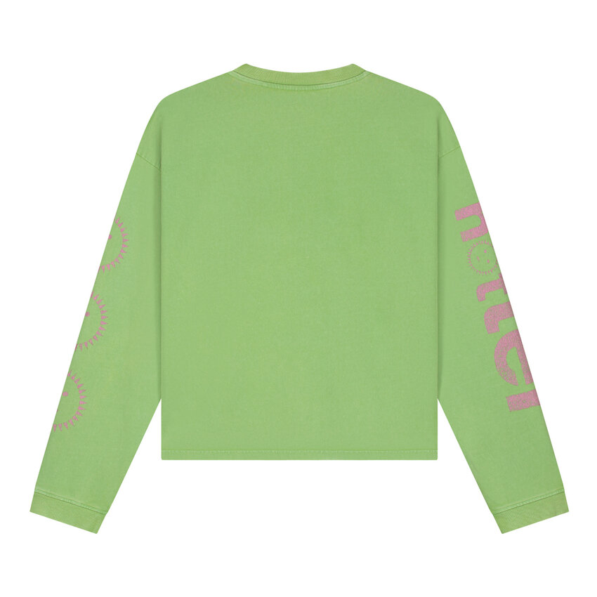 LOVELEE DAE LS Frankie Tee Hotter Flash Green