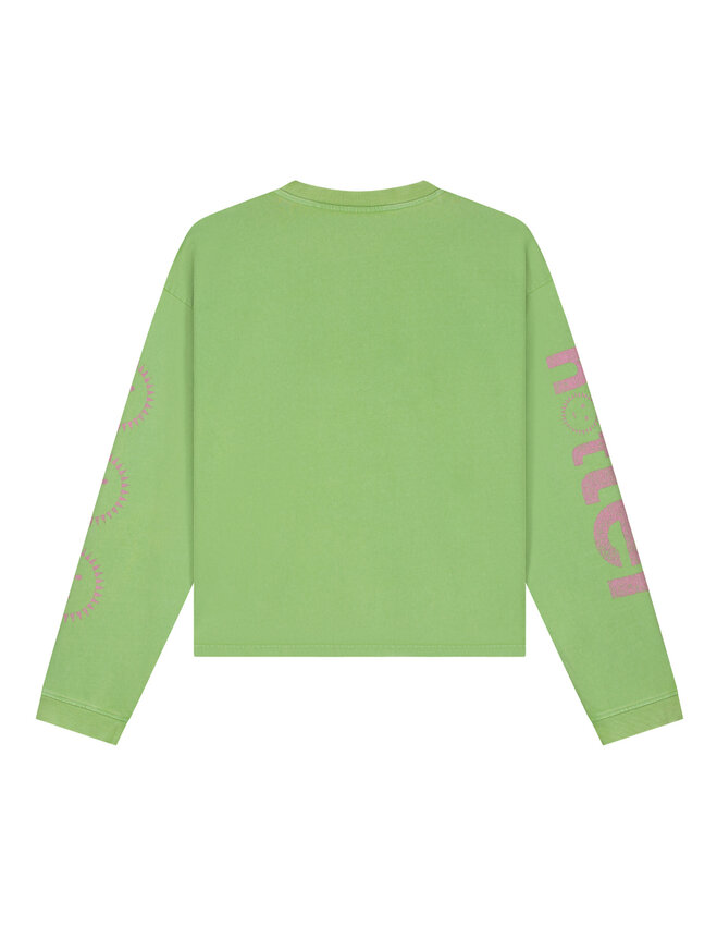 LOVELEE DAE LS Frankie Tee Hotter Flash Green