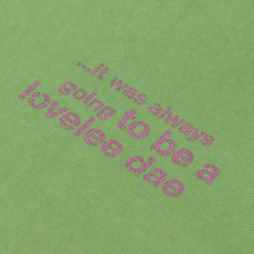 LOVELEE DAE LS Frankie Tee Hotter Flash Green
