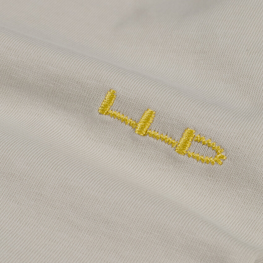 LOVELEE DAE LS Frankie Tee Basic LLD Logo Vintage White