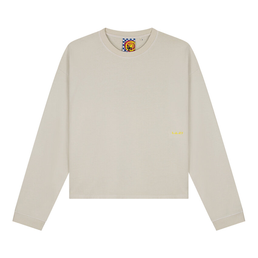 LOVELEE DAE LS Frankie Tee Basic LLD Logo White