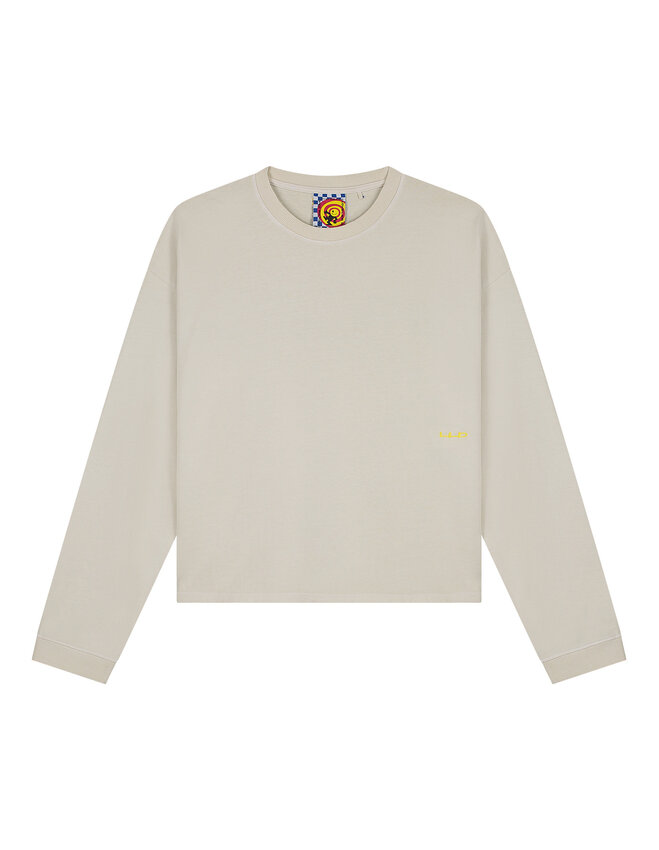LOVELEE DAE LS Frankie Tee Basic LLD Logo White