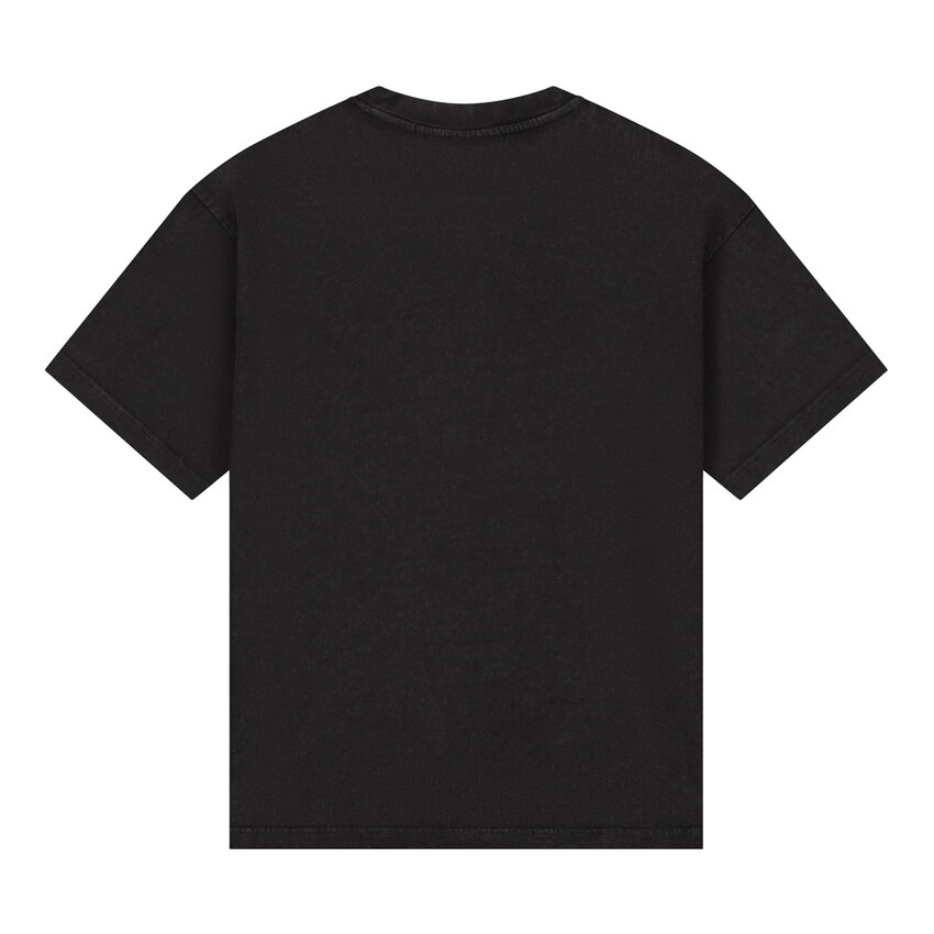 LOVELEE DAE SS Chuck Tee Detroit Washed Black