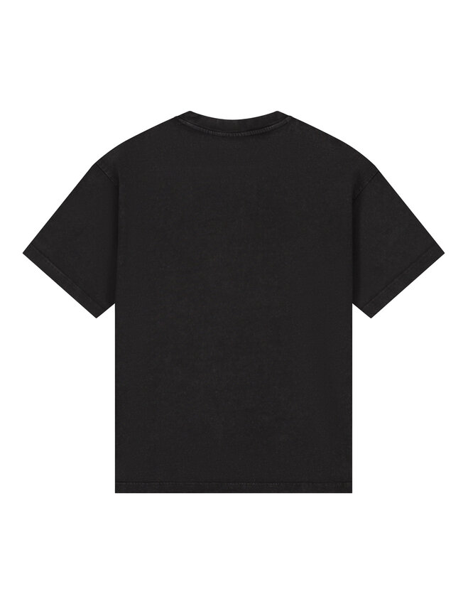 LOVELEE DAE SS Chuck Tee Detroit Washed Black
