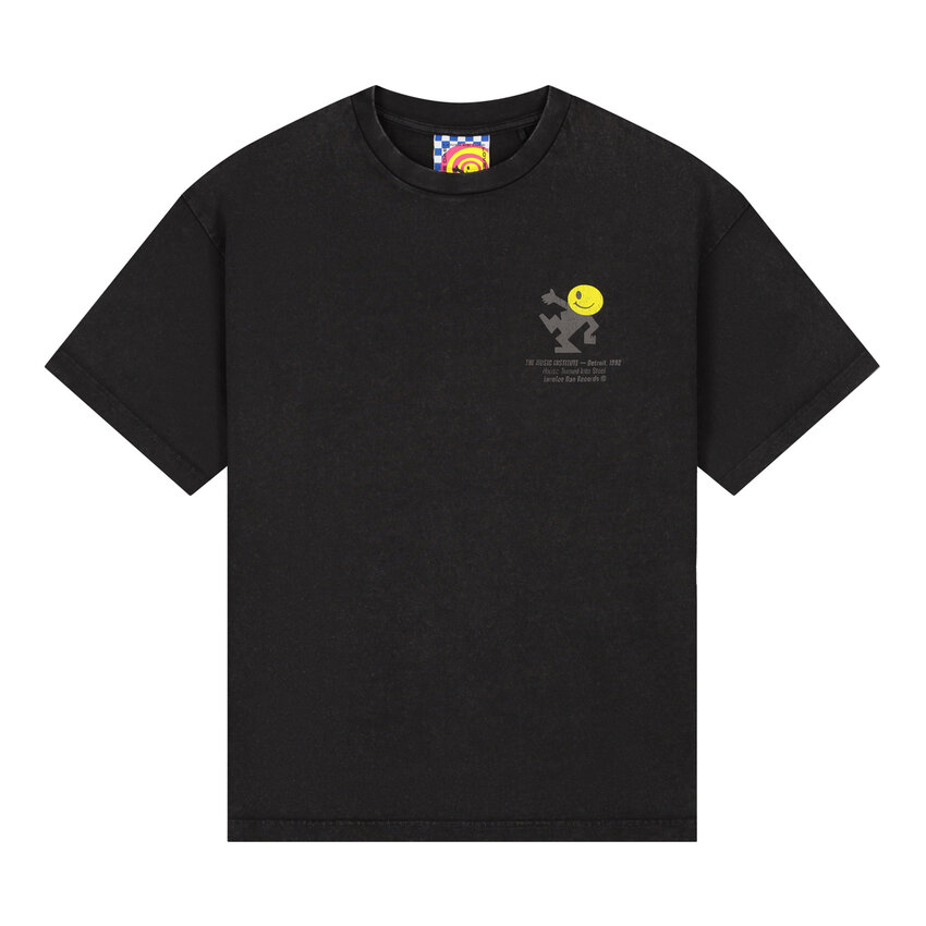 LOVELEE DAE SS Chuck Tee Detroit Washed Black