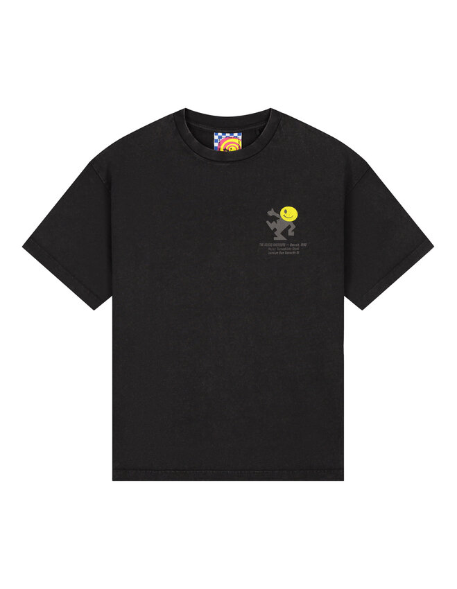 LOVELEE DAE SS Chuck Tee Detroit Washed Black